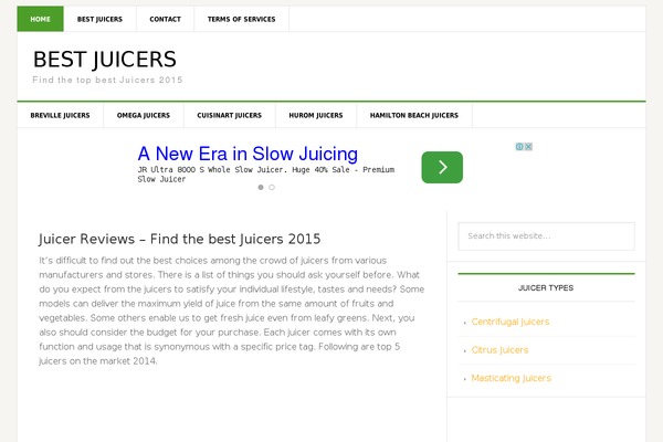 Site using Author Product Review plugin