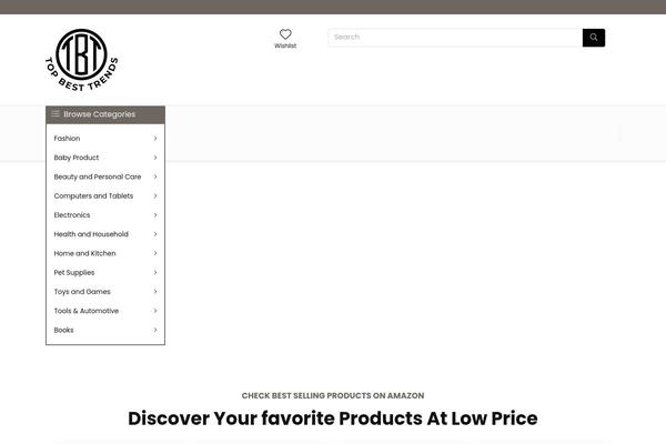 Site using WooZone plugin