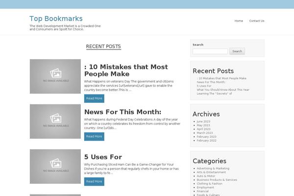 Seller theme site design template sample