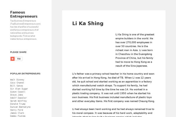Site using Read More Right Here plugin
