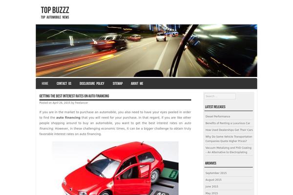 Striker theme site design template sample