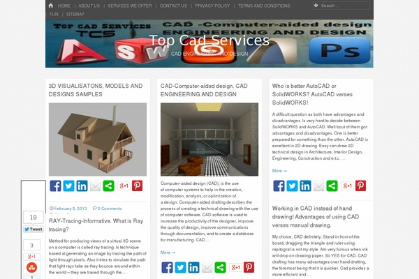 Emphaino theme site design template sample