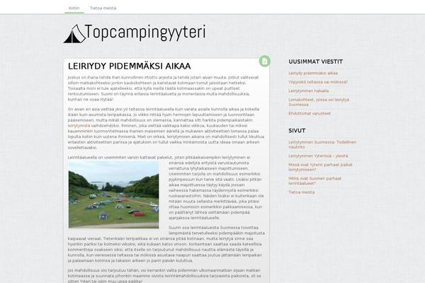 Grido theme site design template sample