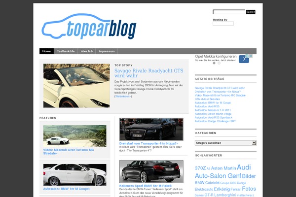 Mimbo 2.2 theme site design template sample