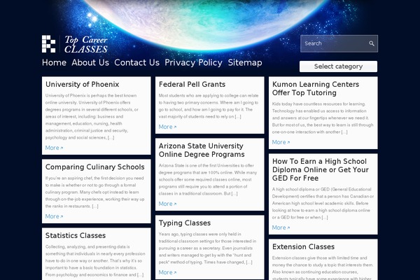 topcareerclasses.com site used Cwp-robi