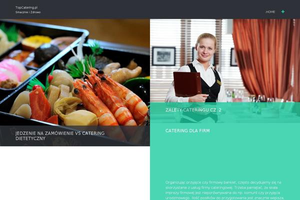 topcatering.pl site used Planum