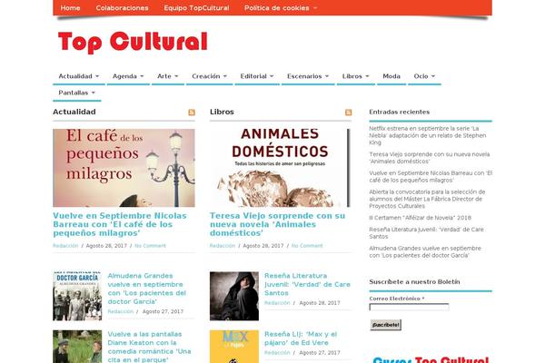 MesoColumn theme site design template sample
