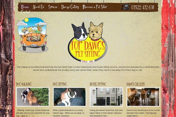 topdawgs.co.uk site used Capacity