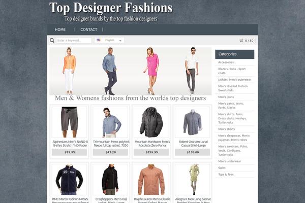 topdesignerfashions.com site used Shopperpress