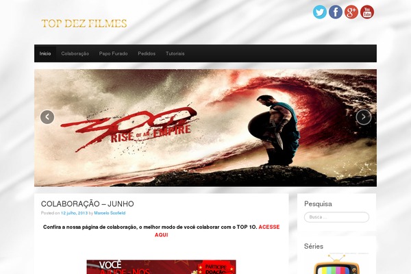 WordPress File Upload website example screenshot