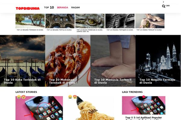 Site using Snax plugin