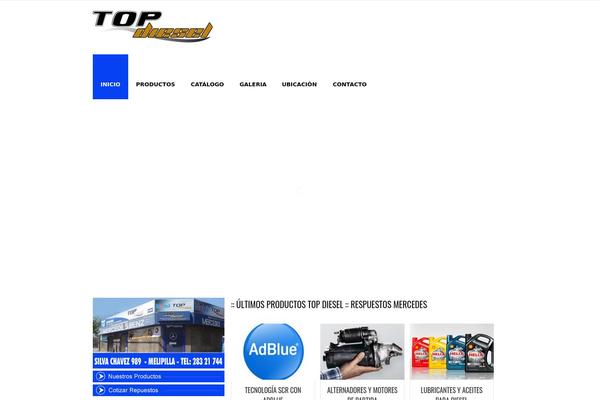 Sirens theme site design template sample