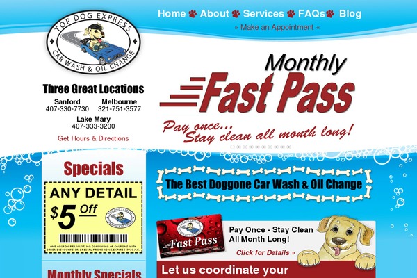Site using FAQ Accordion plugin