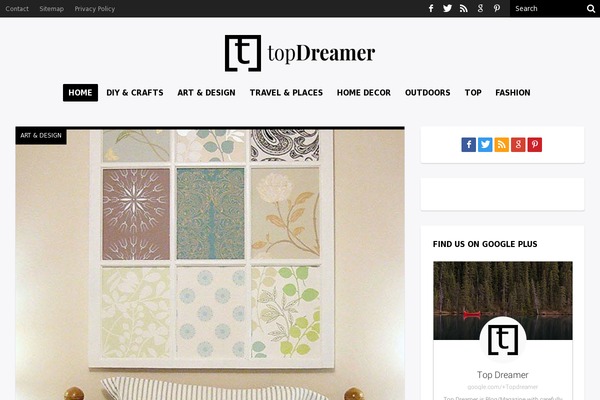 Site using Td-newsletter plugin