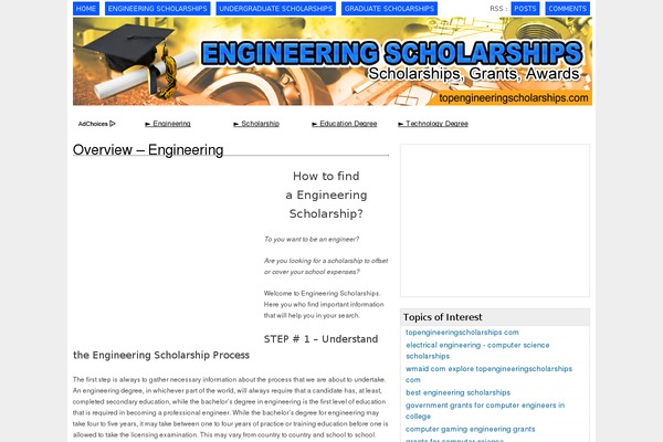 topengineeringscholarships.com site used Swift-v6.0.5
