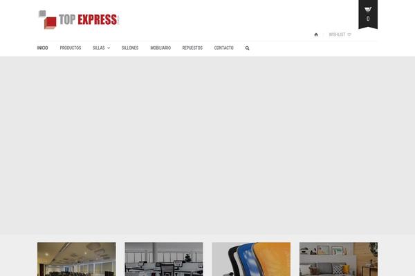 Oxygen Child theme site design template sample