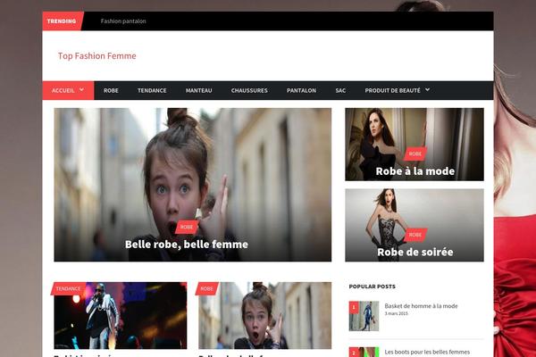 Trident Lite theme site design template sample