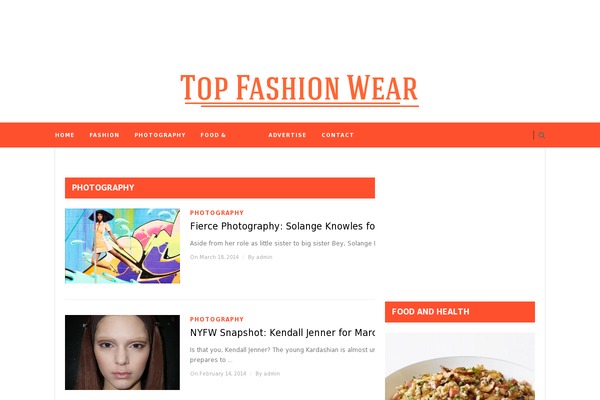 Hickory theme site design template sample