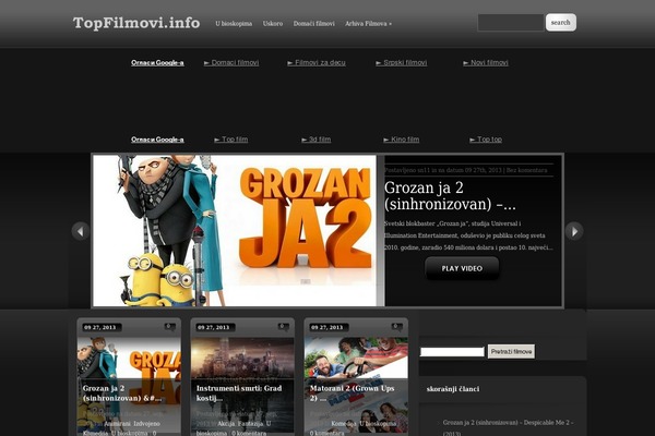 Evid theme site design template sample