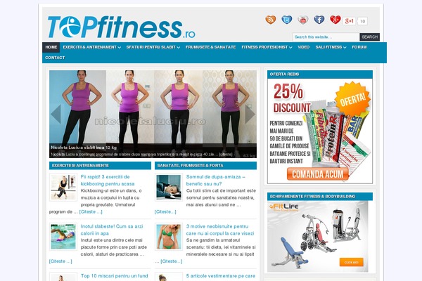 topfitness.ro site used Viral-pro