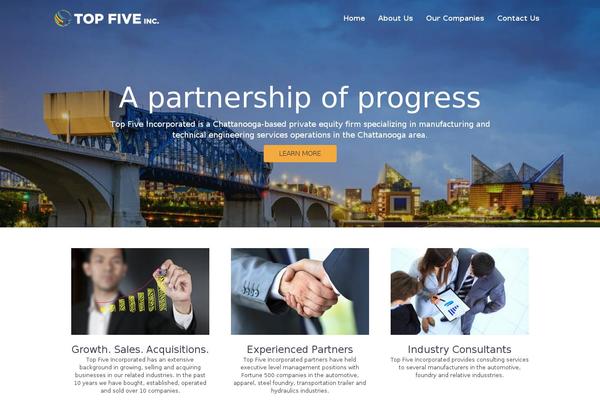 Shoestrap 3 theme site design template sample