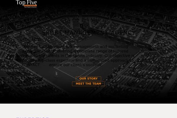 Impreza Child theme site design template sample