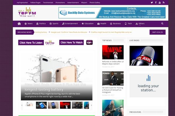 Site using Dt_plusgallery plugin