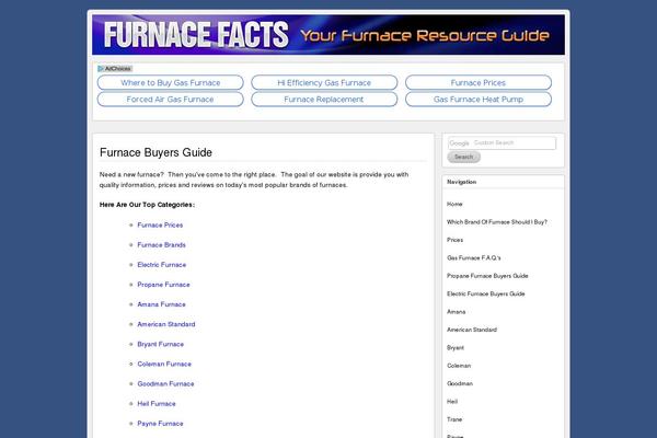 Site using Simple Sidebar Navigation plugin