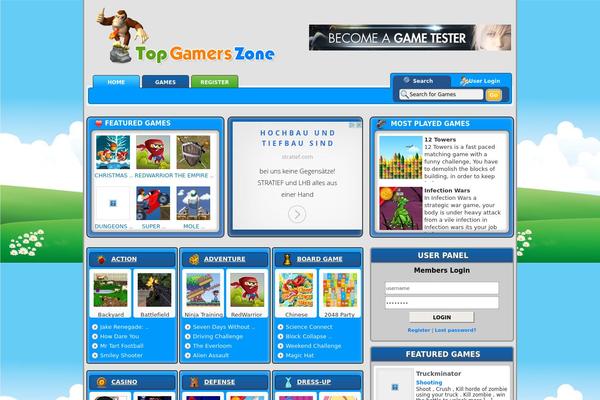 clip theme websites examples