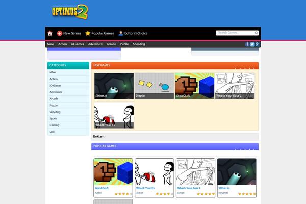 topgamesonline.biz site used Gameking