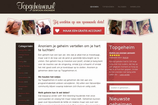 topgeheimen.nl site used Topsecret