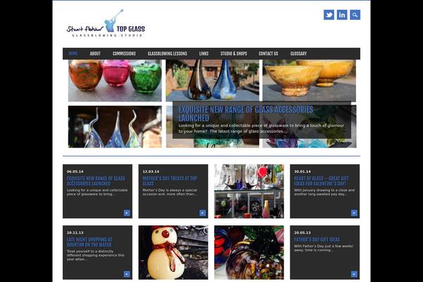 Magazino theme site design template sample