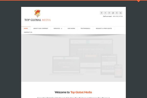 Aegaeus theme site design template sample