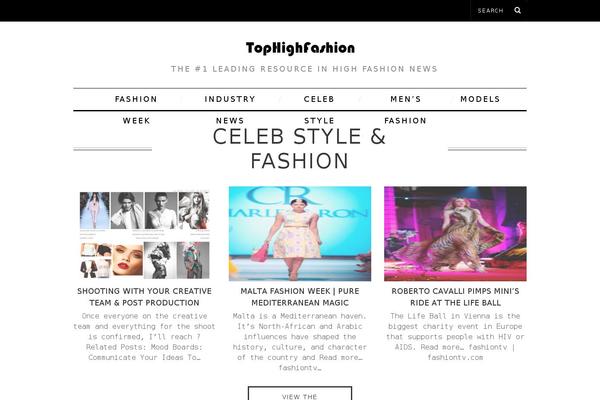 Simplemag theme site design template sample