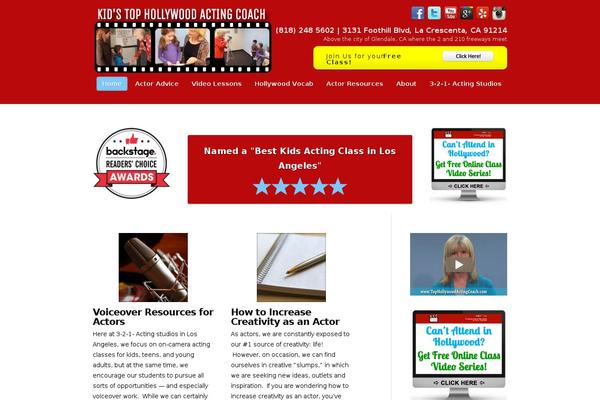 Nimble theme site design template sample