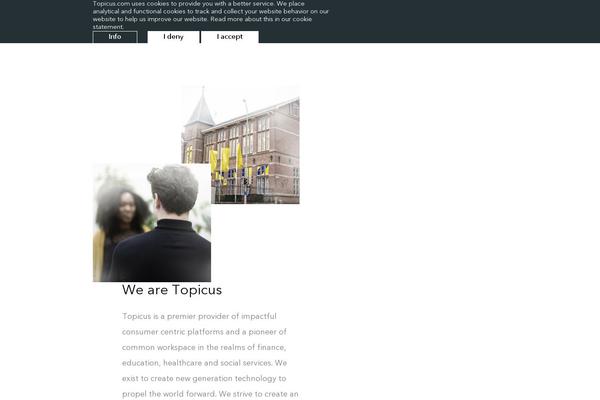 topicus.com site used Topicus