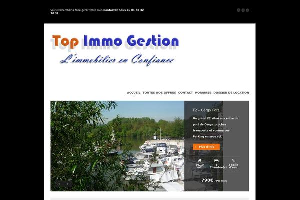 deCorum theme site design template sample