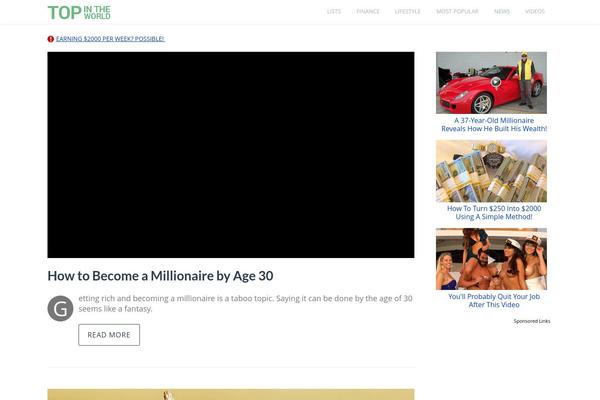 Site using wBounce plugin