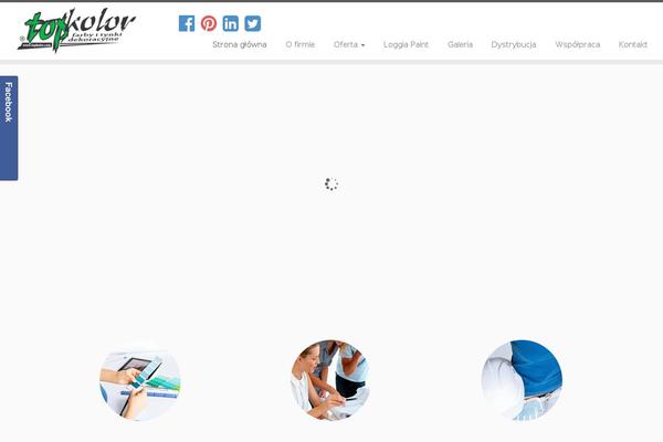 Site using Facebook Like Box plugin