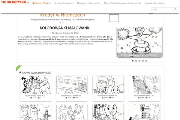 topkolorowanki.pl site used Whitewall