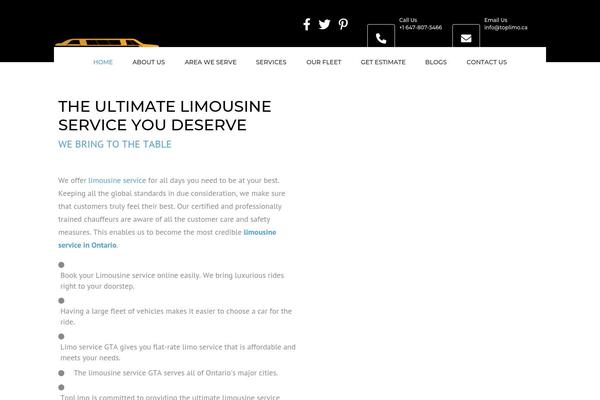 toplimo.ca site used Limorent