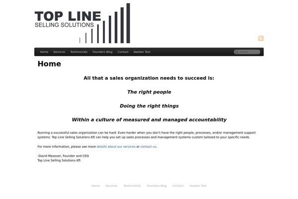topline-selling.com site used PageLines