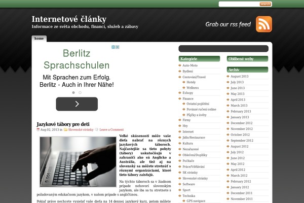 Studiopress_green theme site design template sample