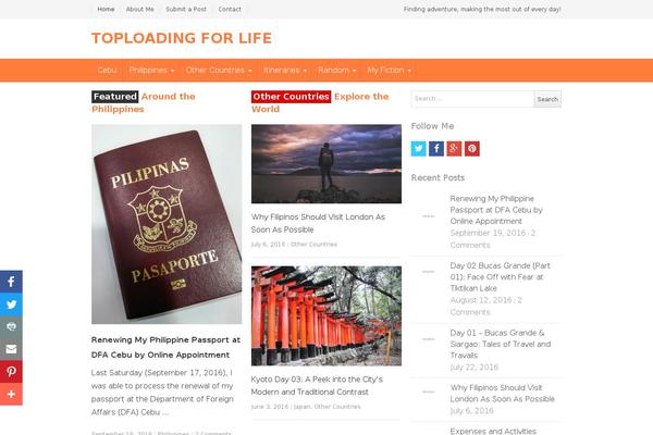 Site using Newsplus-shortcodes plugin