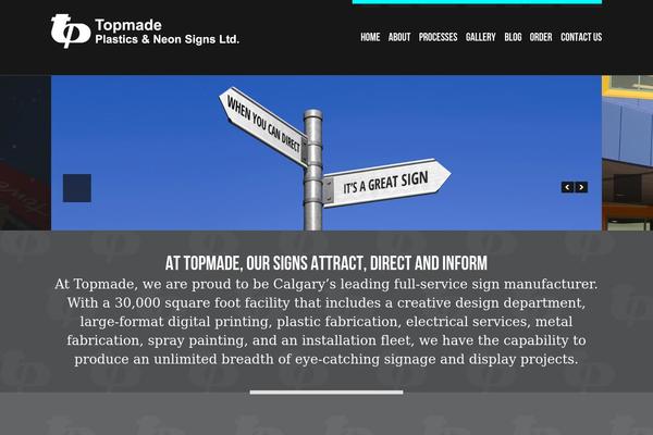 topmade.com site used Kreativo