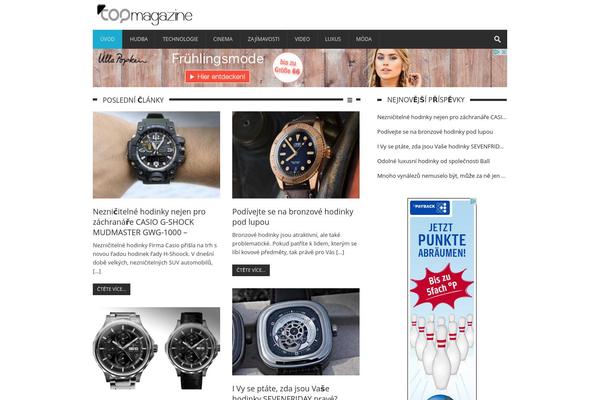 topmagazine.cz site used Magzimize