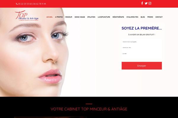 OneLife theme site design template sample