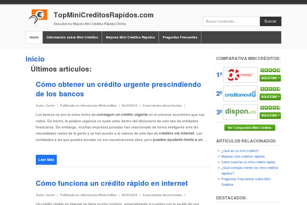 Site using Digg Digg plugin
