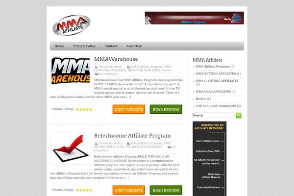 ReThink theme site design template sample