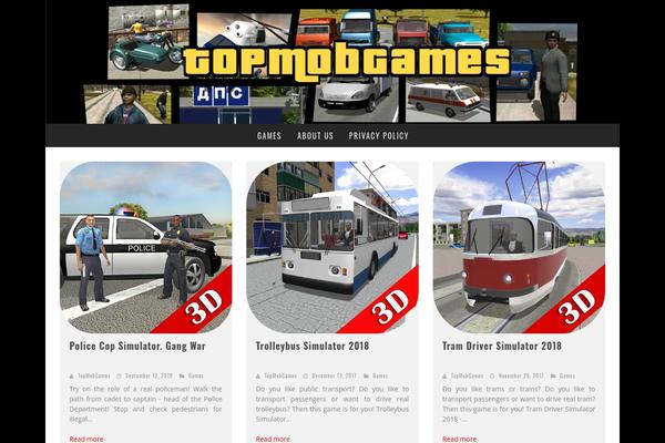 Valenti theme site design template sample